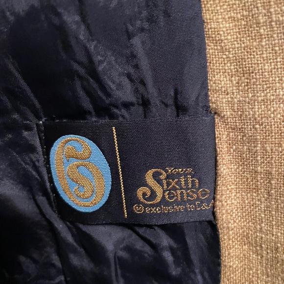 Blue Jacket and Skirt with Elk Bone Buttons by Your Sixth Sense - Picture 7 of 10